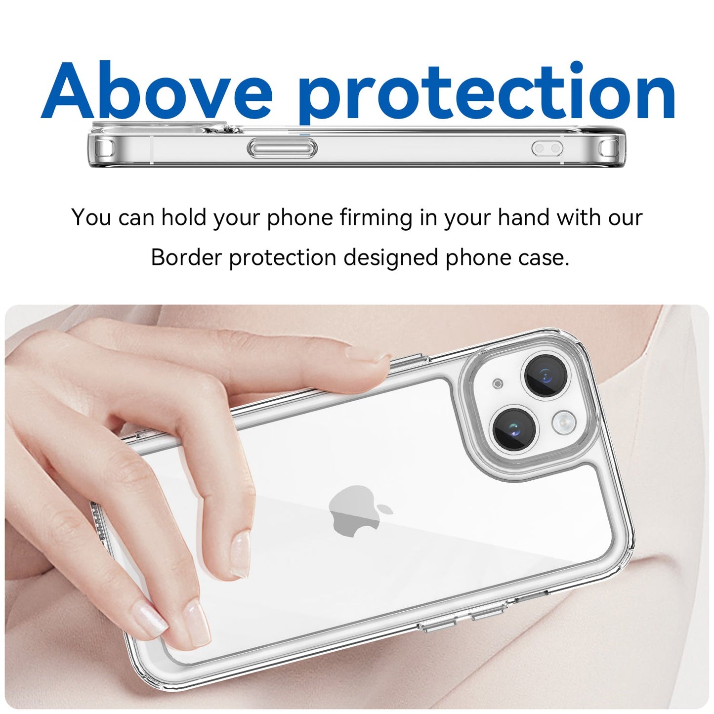 Iphone 14 Soft Gel Case [Clear]