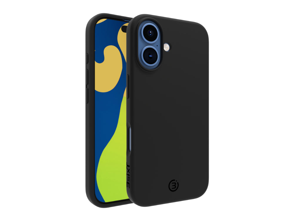 3sixT PureFlex+ Silicone - iPhone 16 - (MS) Black