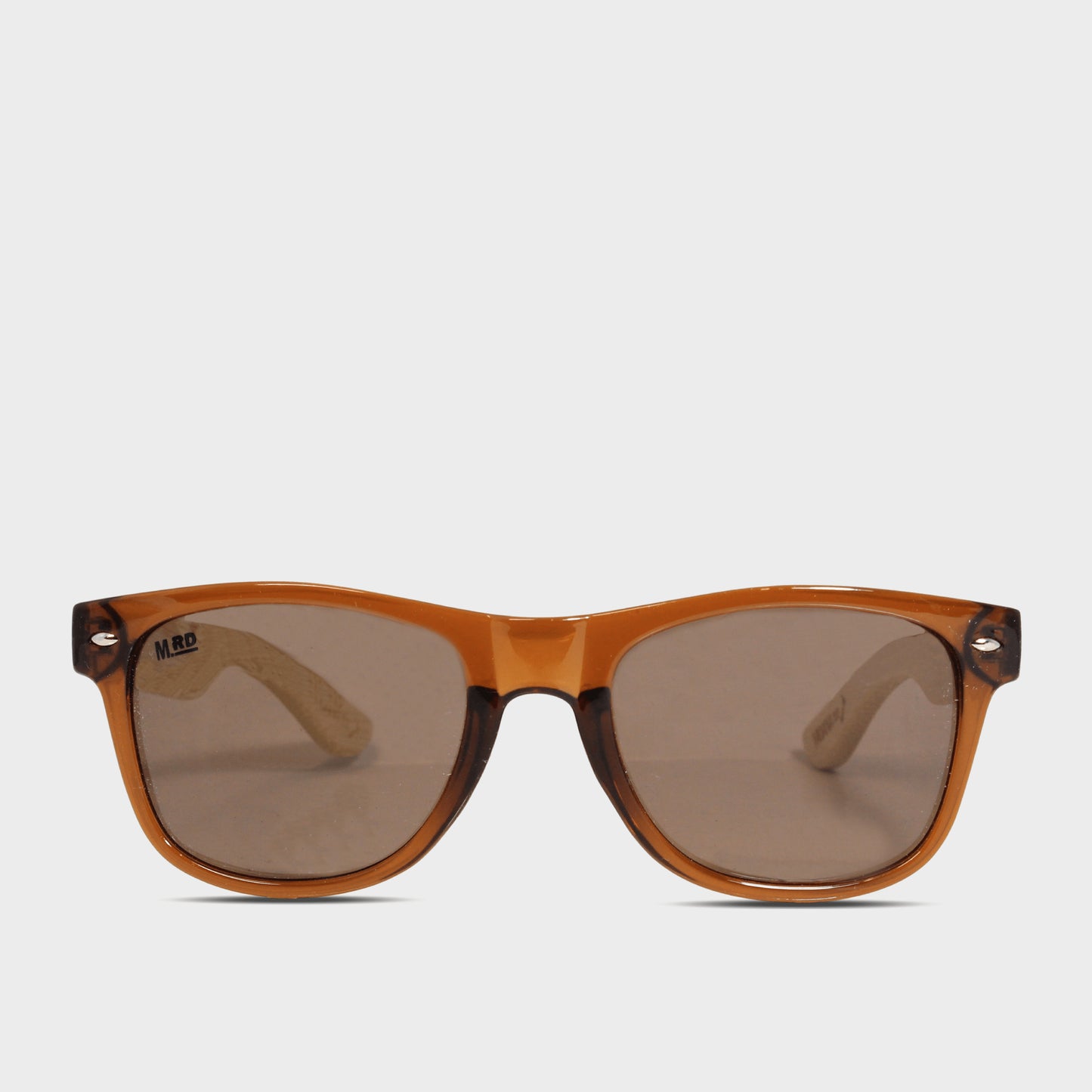 Moana Road 50/50s Sunglasses [Brown w/ Wood Arms - 3006]