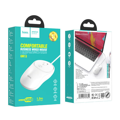 Hoco Wired Computer Mouse (GM13)
