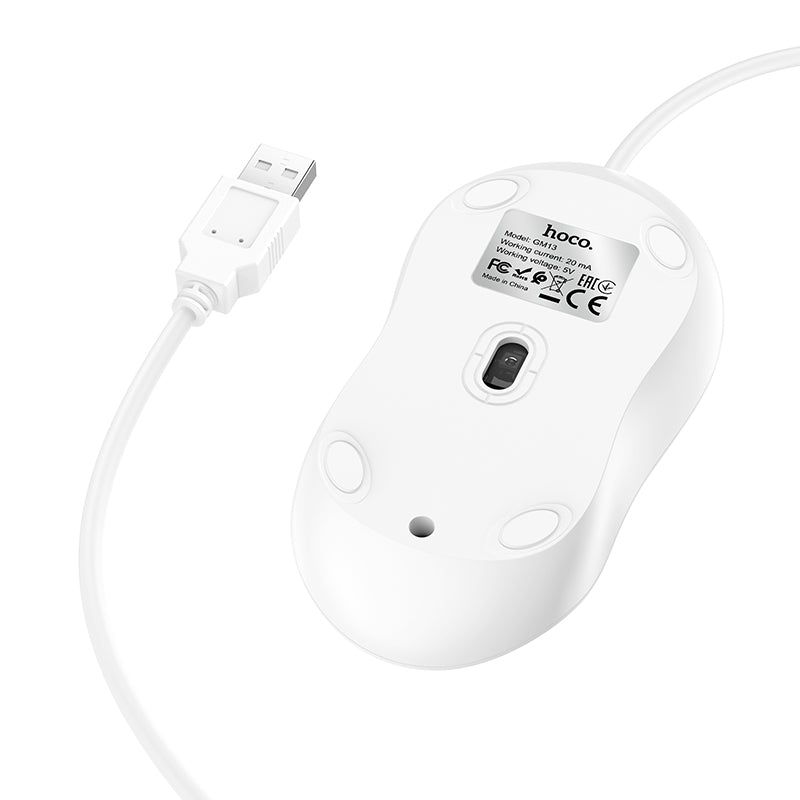 Hoco Wired Computer Mouse (GM13)