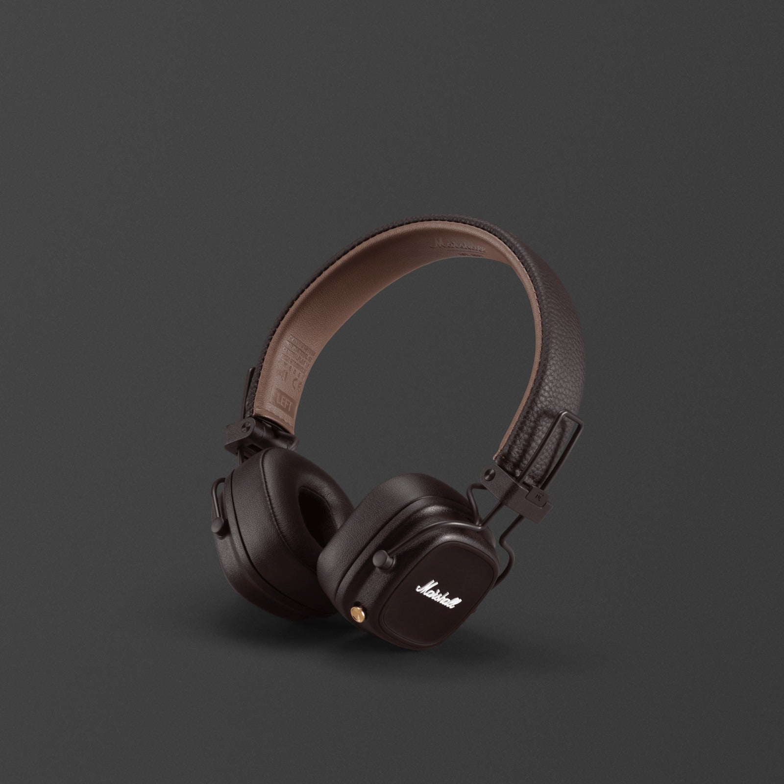 Marshall Major IV Wireless Headphones - Brown