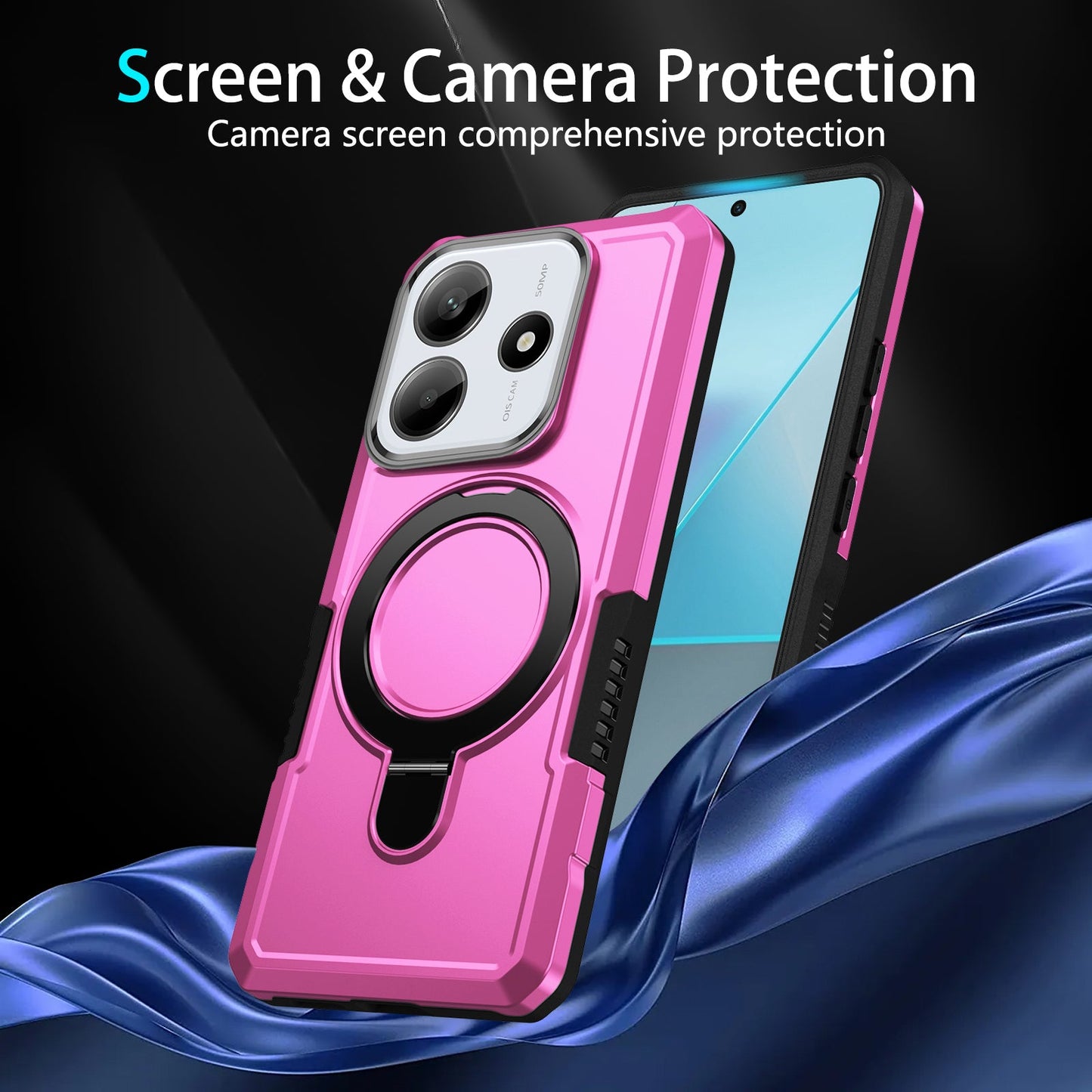 Xiaomi Redmi Note 14 5G Heavy Duty Case [Pink]