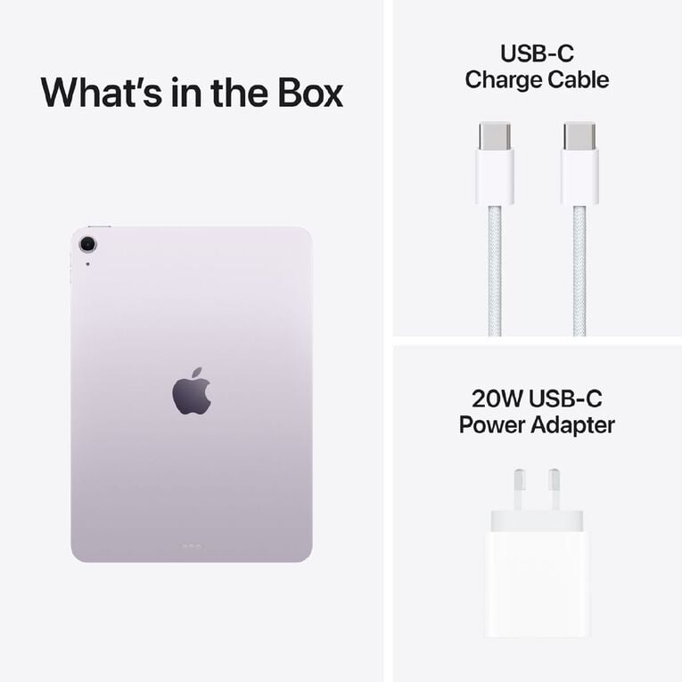 Apple iPad Air 11-inch (6th gen) M2 Wi-Fi (2024) A2902 [ 256GB - Purple ]