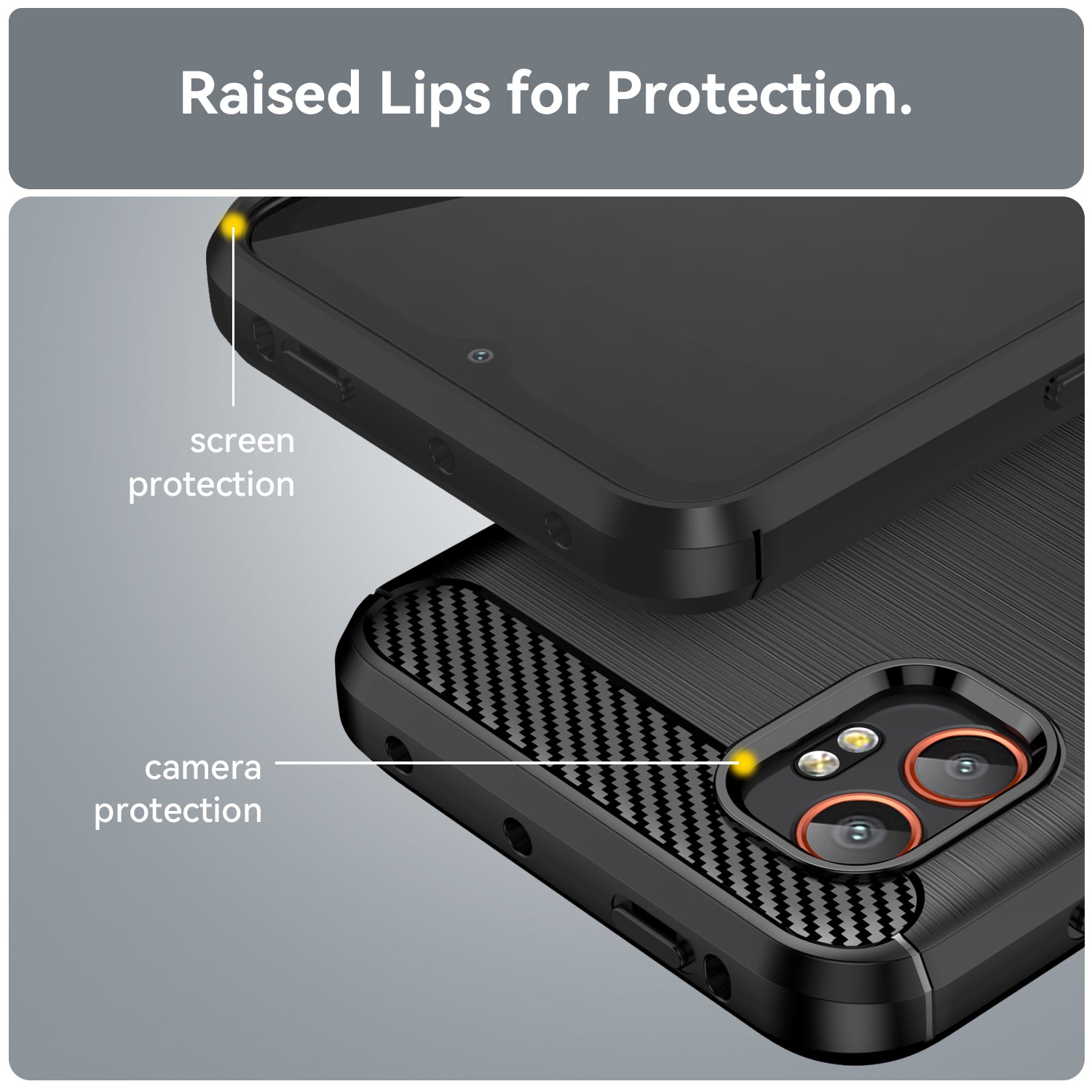 Galaxy Xcover 7 Pro Carbon Fibre Case [Black]