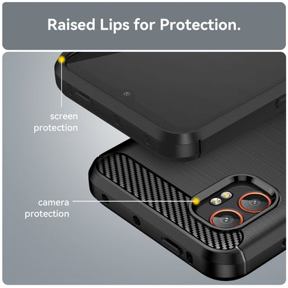 Galaxy Xcover 7 Pro Carbon Fibre Case [Black]