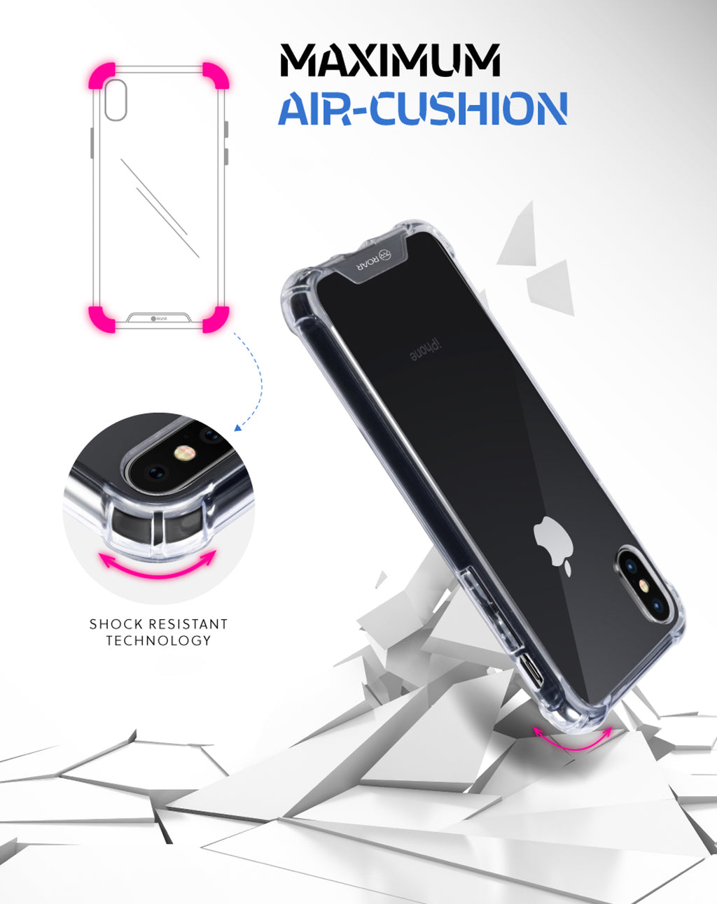 Armor Air-Cushion Clear Case - Galaxy A35