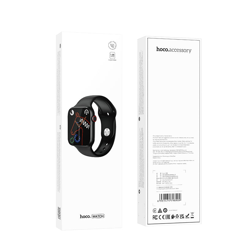 Hoco Smart Watch w/ Call Feature, 5 Days Battery Life (Y12)