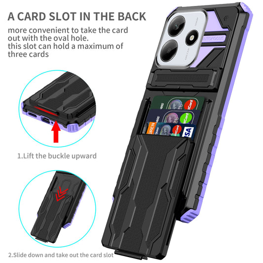Xiaomi Redmi Note 14 5g Heavy Duty Case [Purple]
