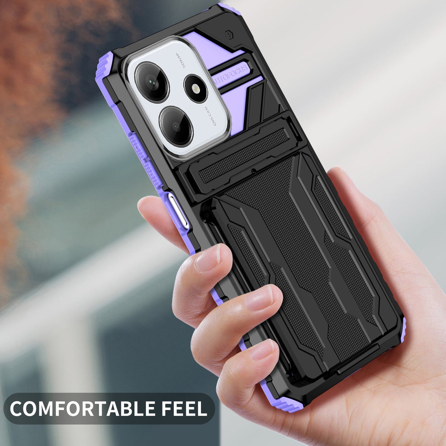 Xiaomi Redmi Note 14 5g Heavy Duty Case [Purple]