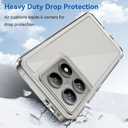 Xiaomi 14T Pro Soft Gel Bumper Case [Clear]