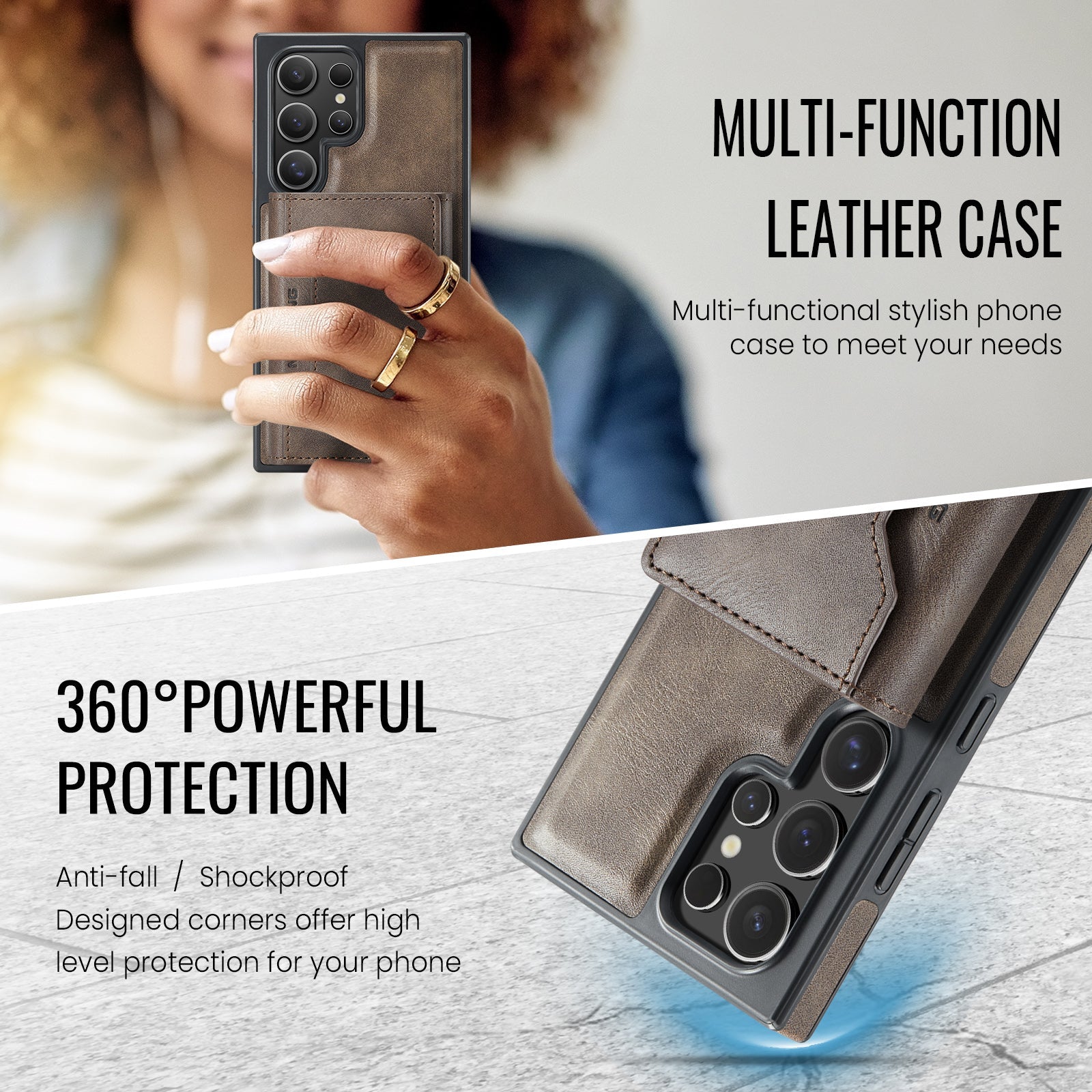 Galaxy S25 Ultra Magsafe Wallet [Coffee]