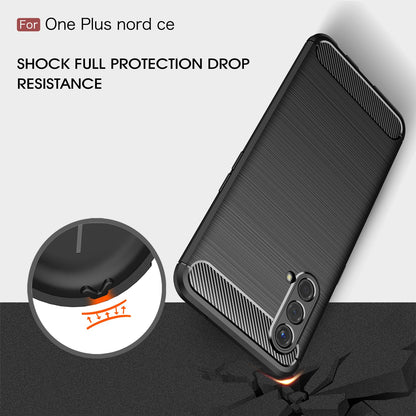 Oneplus Nord Ce 5g Carbon Fibre Case [Red]