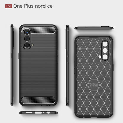 Oneplus Nord Ce 5g Carbon Fibre Case [Red]