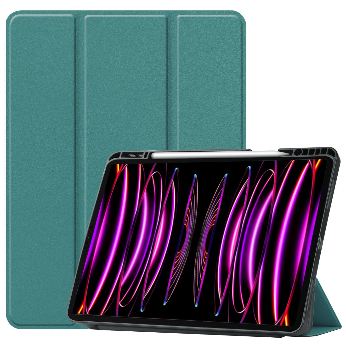 Ipad Pro 12.9" (6th Gen 2022) Pen Holder Case [Teal]