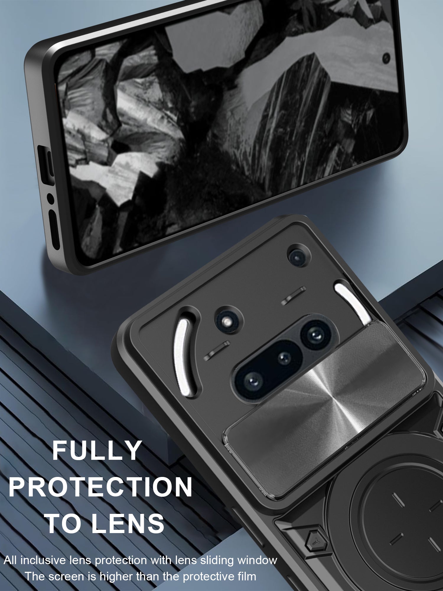 Nothing Phone (3A) Heavy Duty Case [Red]