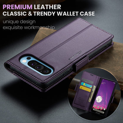 Google Pixel 10 Pro Xl Pu Wallet Case [Purple]