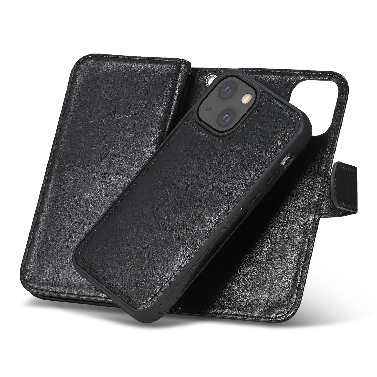 Apple iPhone 13 Mini Double Wallet Case Black