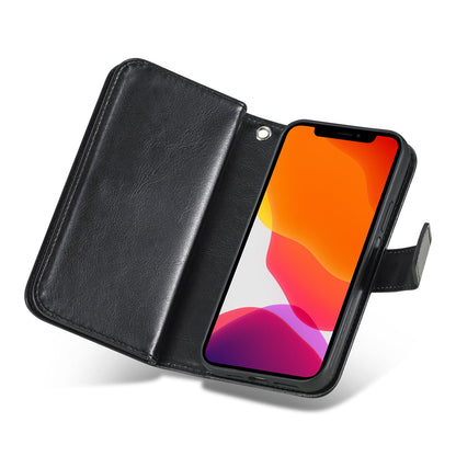Apple iPhone 13 Mini Double Wallet Case Black