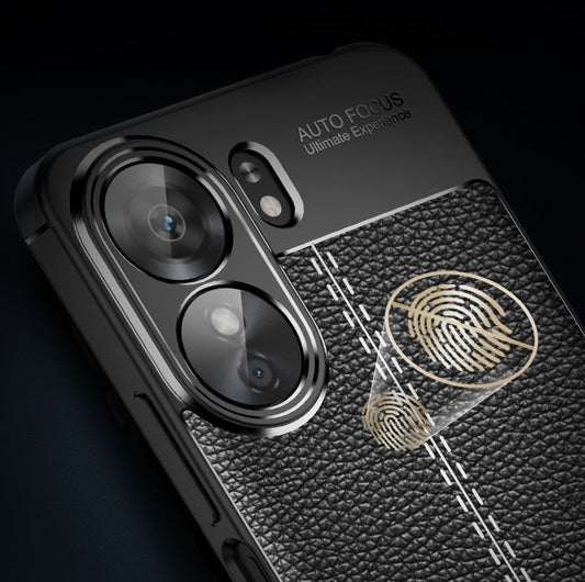 Xiaomi Poco C65 Leather Texture Case [Navy]