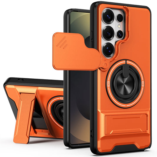 Galaxy S26 Ultra Magsafe Sliding Cover Case [Orange]