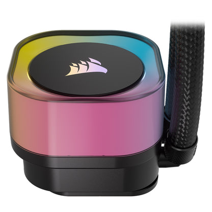 Corsair Icue Link H100I Rgb Aio 240Mm Radiator Liquid Cpu Cooler