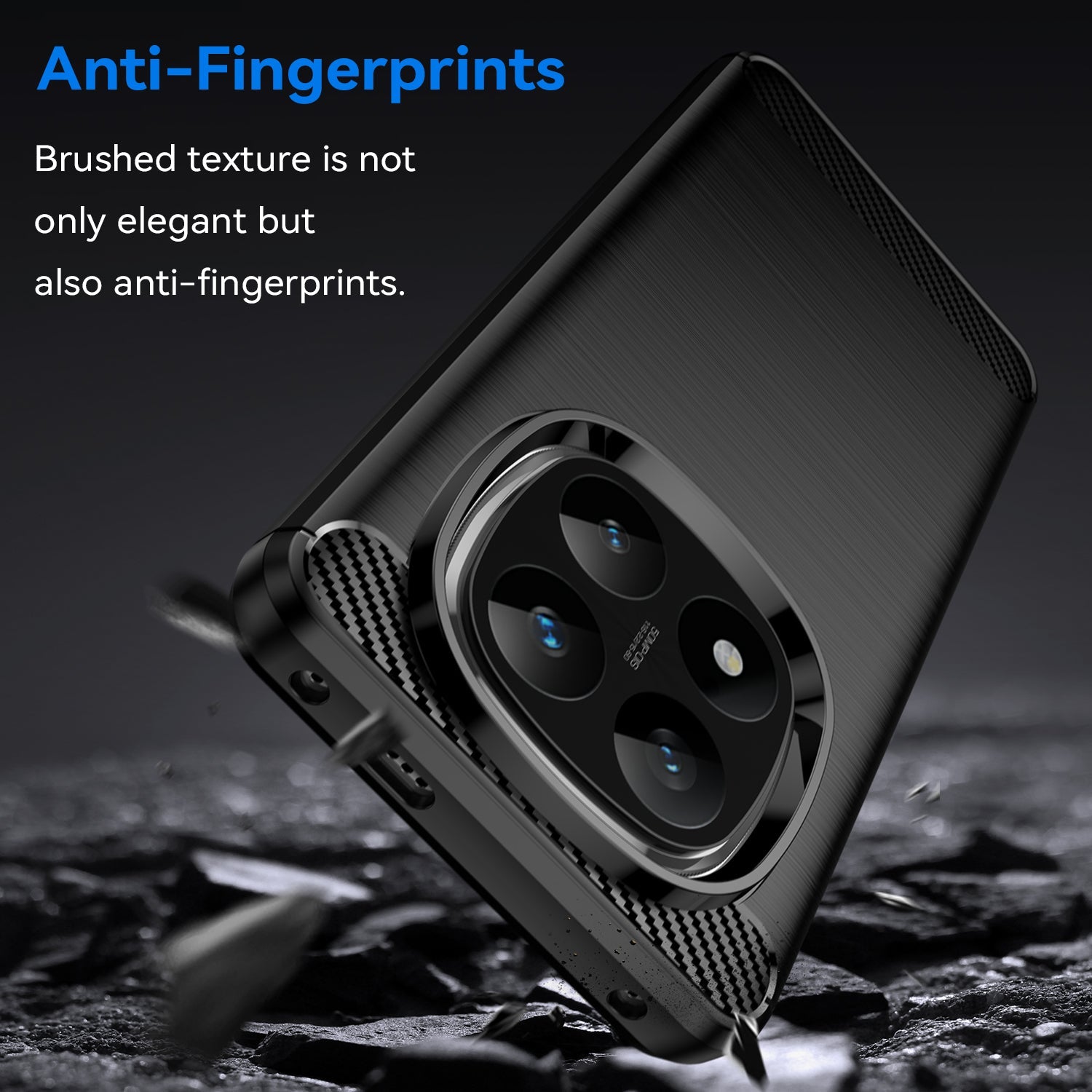 Xiaomi Redmi Note 14 Pro Plus 5G Carbon Fibre Case [Black]