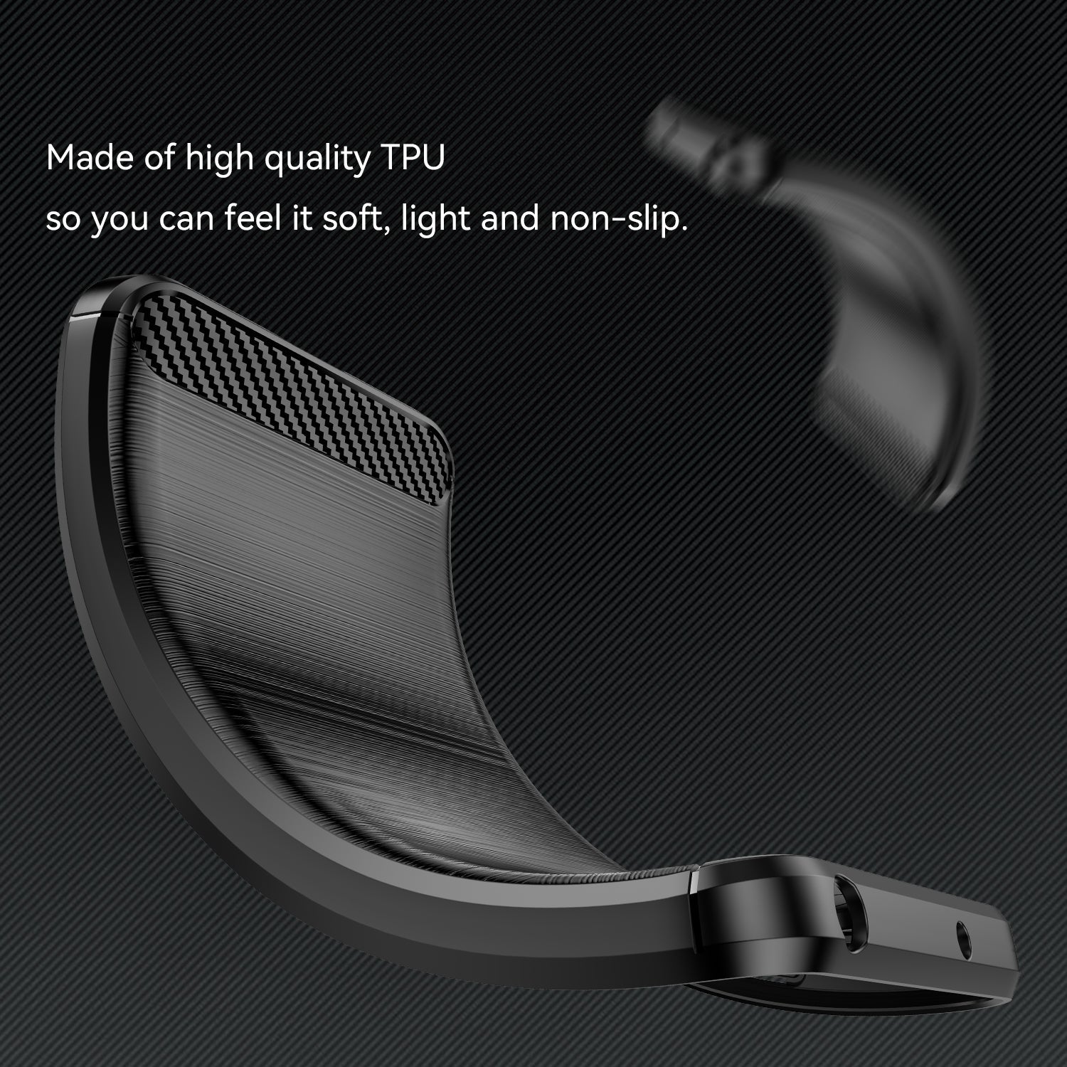 Xiaomi Redmi Note 14 Pro Plus 5G Carbon Fibre Case [Black]