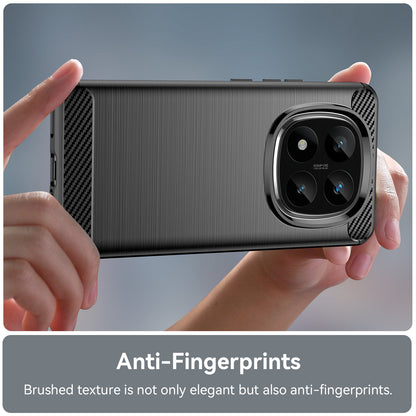 Xiaomi Redmi Note 14 Pro Plus 5G Carbon Fibre Case [Black]