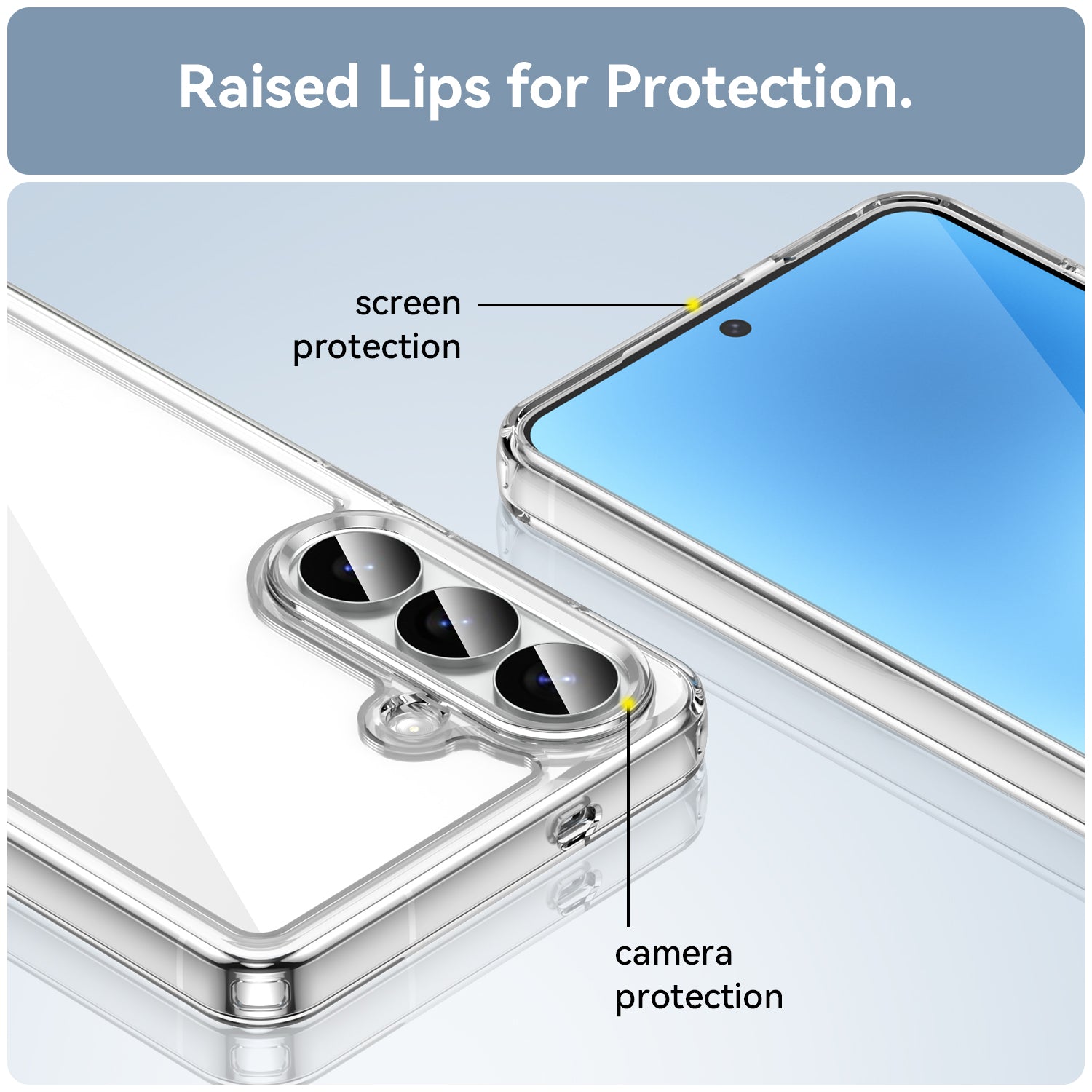 Galaxy S26 Plus Soft Gel Case [Clear]