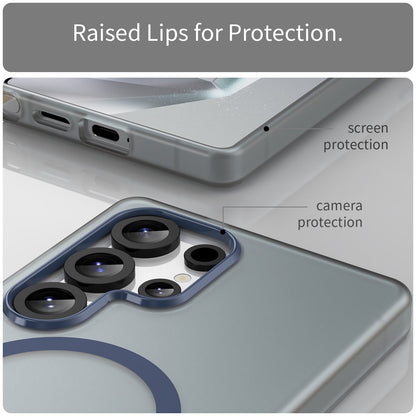 Galaxy S25 Ultra Magsafe Soft Matte Case [Navy]