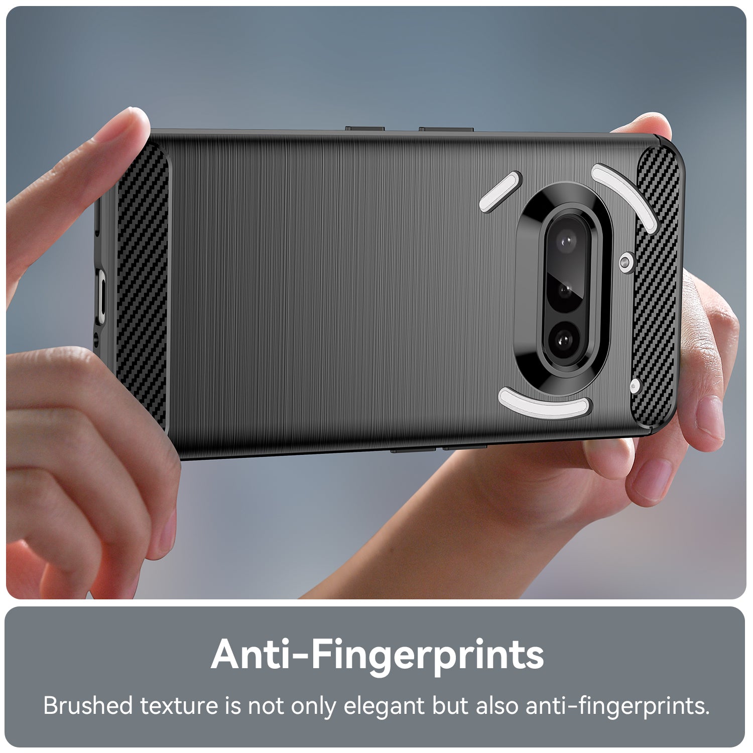 Nothing Phone (3A) Carbon Fibre Case [Black]