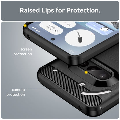 Nothing Phone (3A) Carbon Fibre Case [Black]