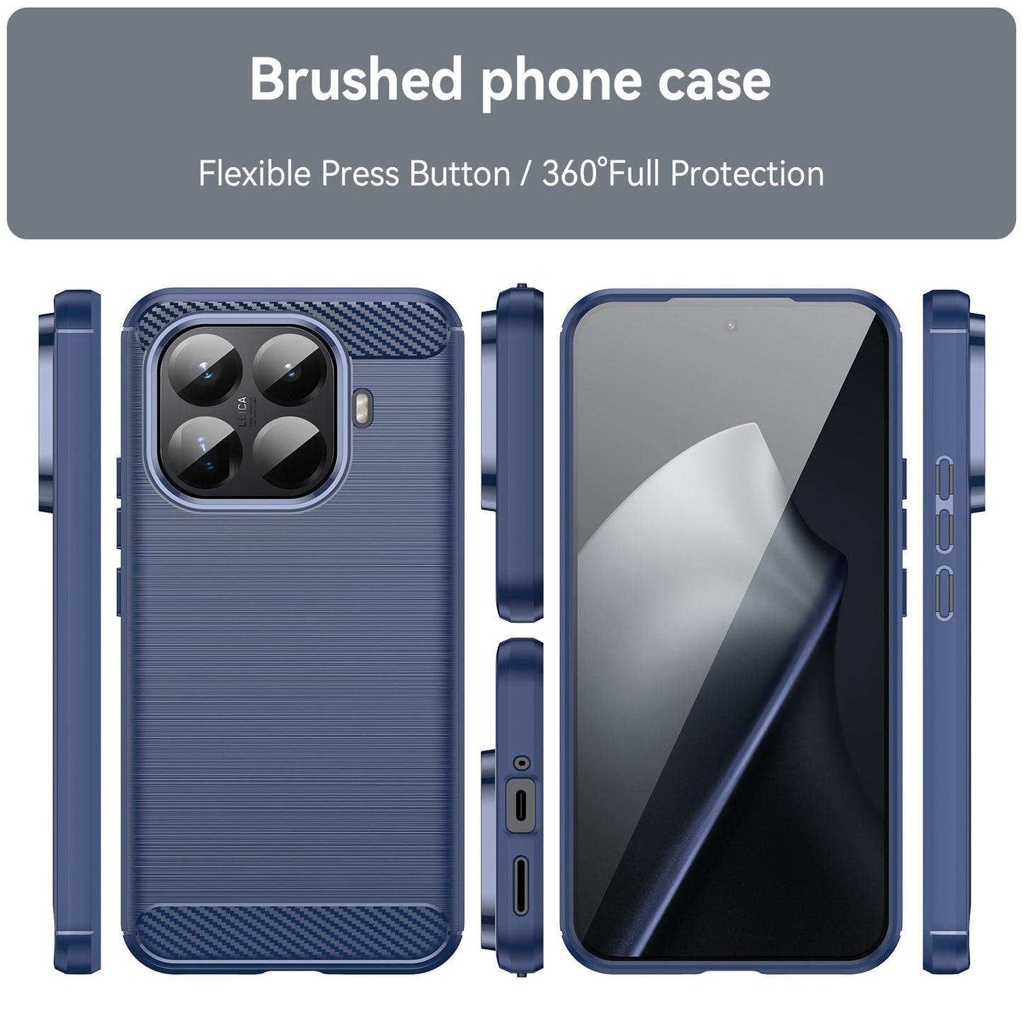 Xiaomi 15t Pro Carbon Fibre Case [Navy]