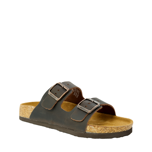 Moana Road Hikoi Sandals [ Brown Leather - 387]