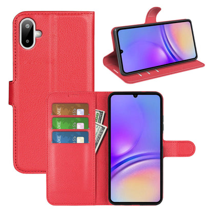 Galaxy A07 Pu Wallet Case [Red]