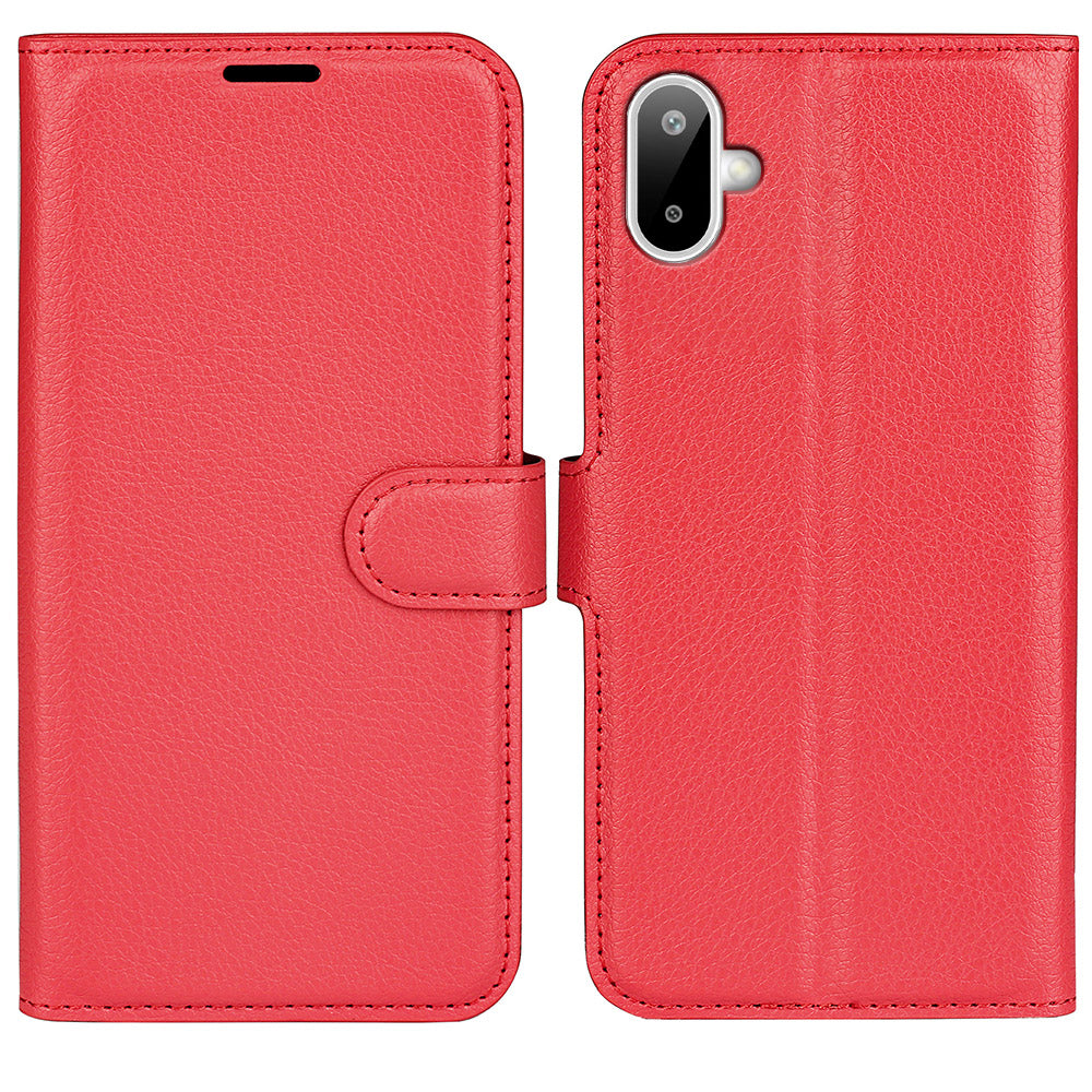Galaxy A07 Pu Wallet Case [Red]