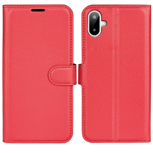 Galaxy A07 Pu Wallet Case [Red]