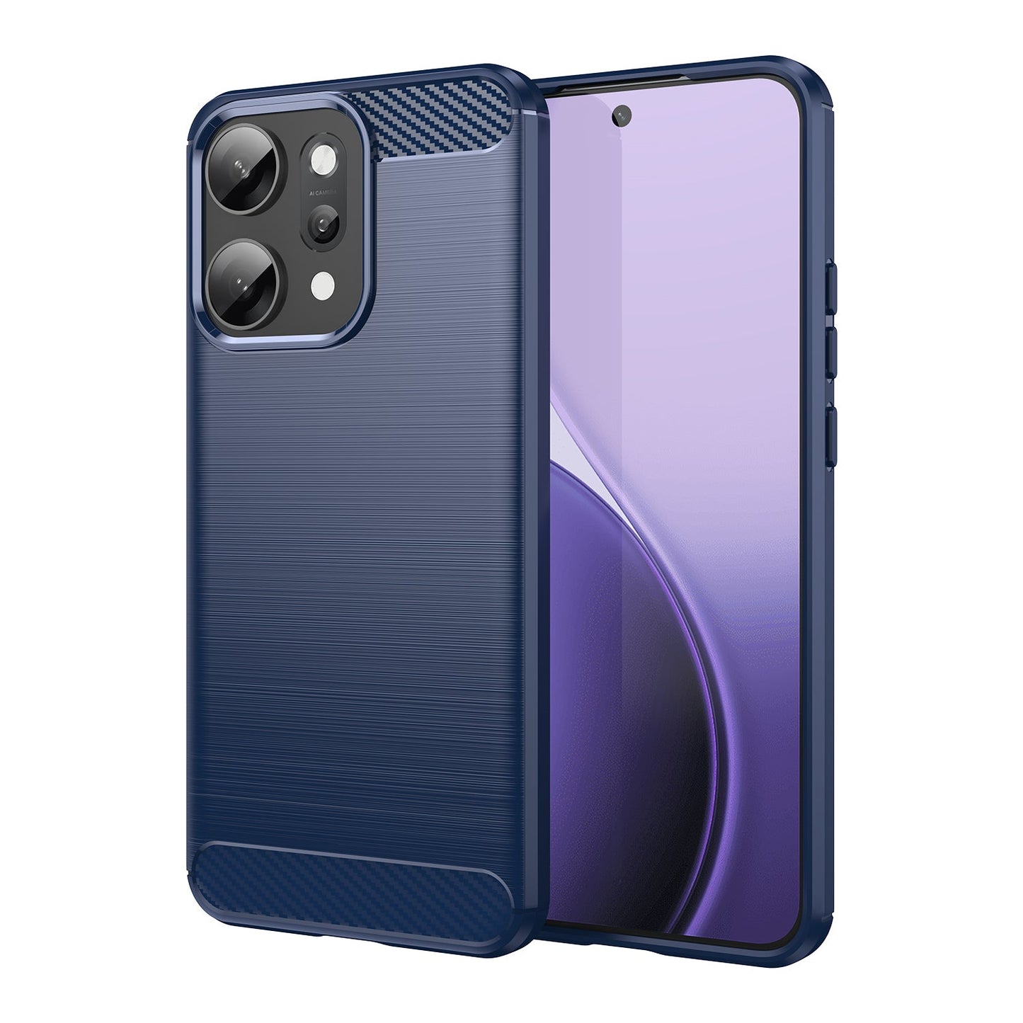 Oppo Reno 14 Pro 5g Carbon Fibre Case [Navy]