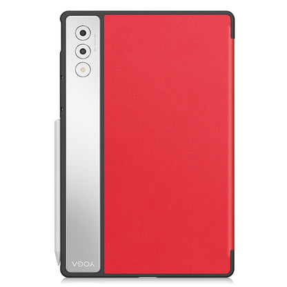 Yoga Tab Plus 12.7 Tri-fold Pu Case [Red]