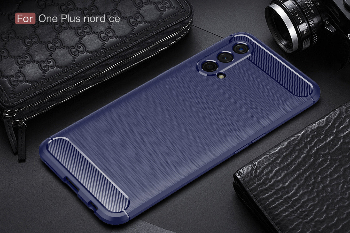 Oneplus Nord Ce 5g Carbon Fibre Case [Navy]