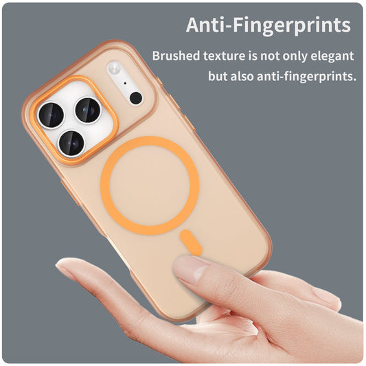 Iphone 17 Pro Magsafe Soft Matte Case [Orange]