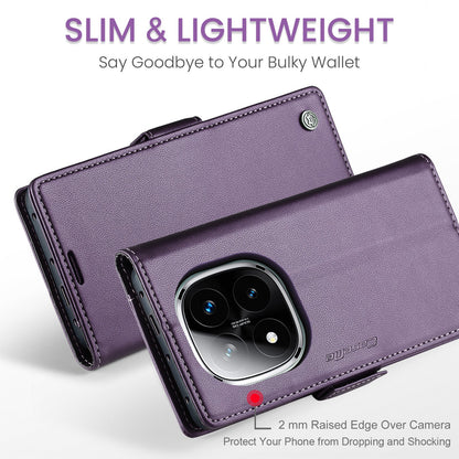 Xiaomi Redmi Note 14 Pro 5G Pu Wallet Case [Purple]