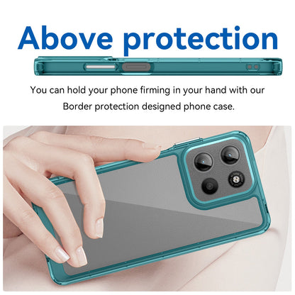 Moto G15 Soft Gel Case [Clear Blue]