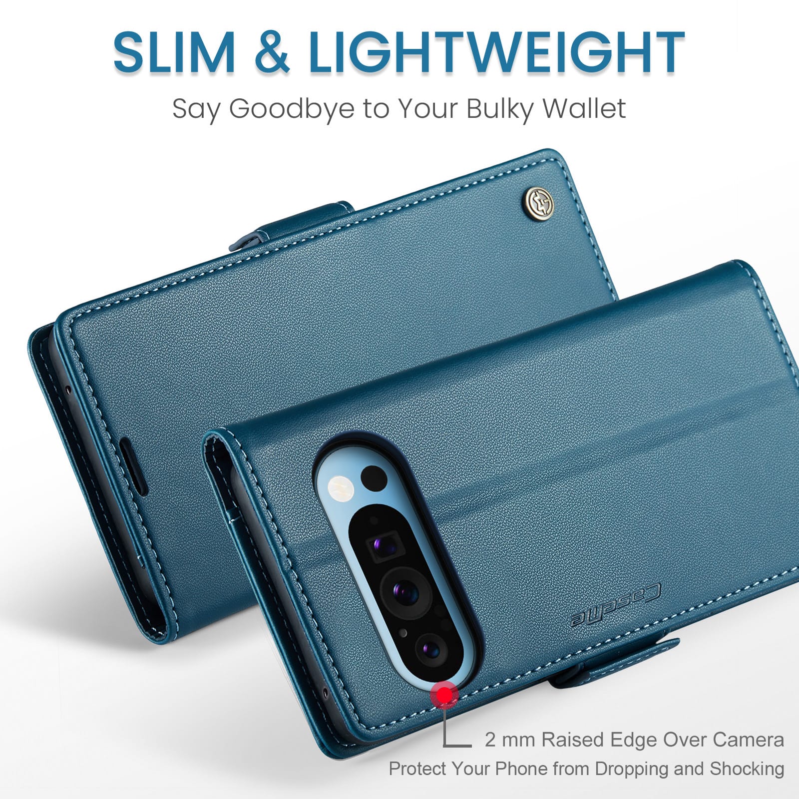 Google Pixel 10 Pro Xl Pu Wallet Case [Navy]
