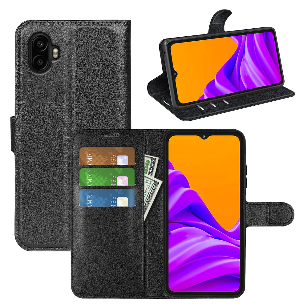 Galaxy Xcover 7 Pro Pu Wallet Case [Black]