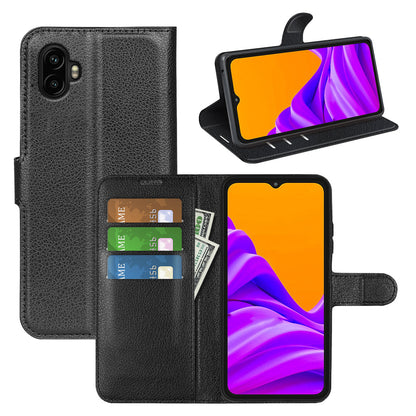 Galaxy Xcover 7 Pro Pu Wallet Case [Black]