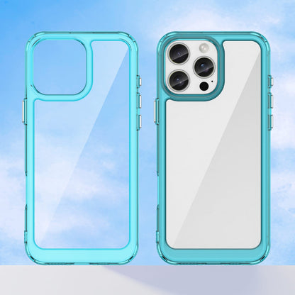 Iphone 16 Pro Max Soft Gel Case [Clear Blue]
