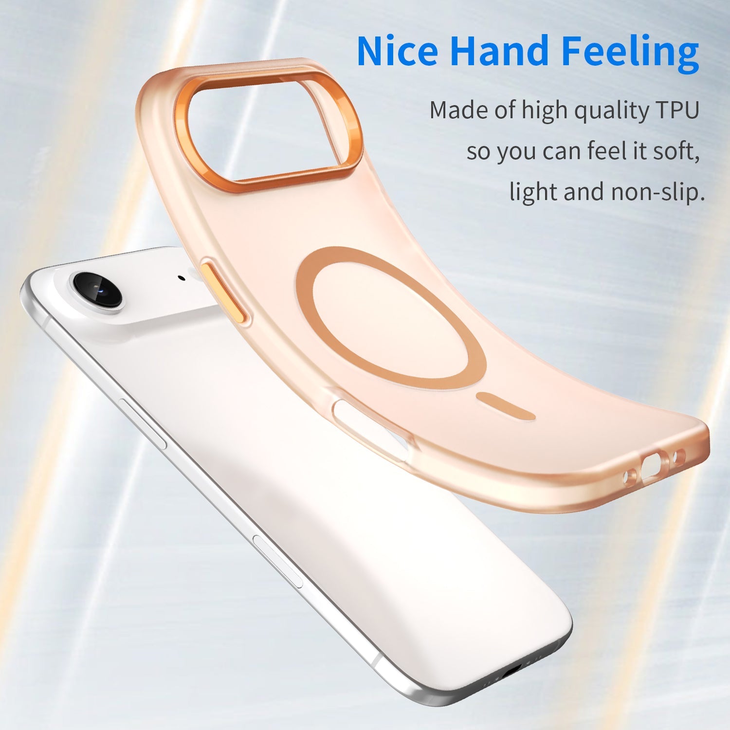 Iphone Air Magsafe Soft Matte Case [Orange]