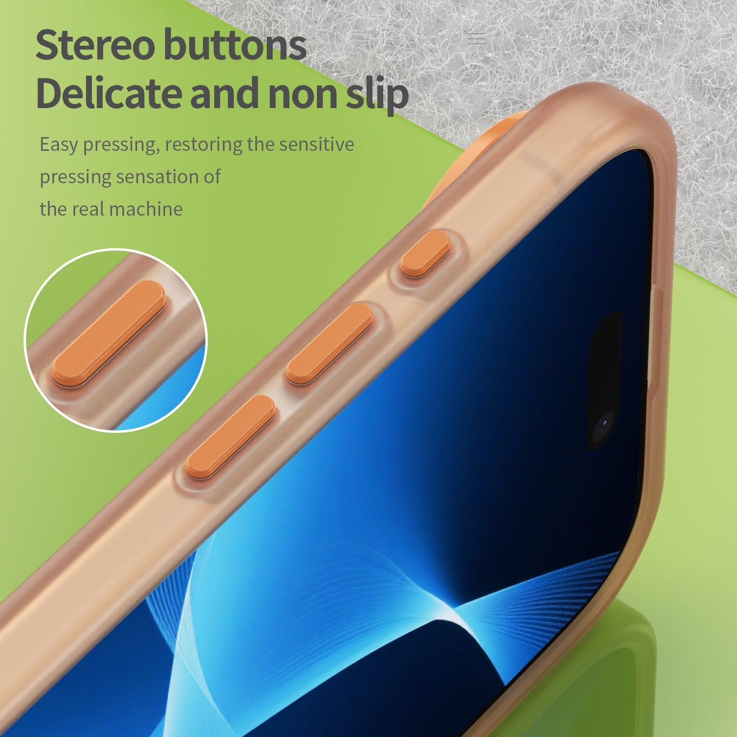 Iphone Air Magsafe Soft Matte Case [Orange]